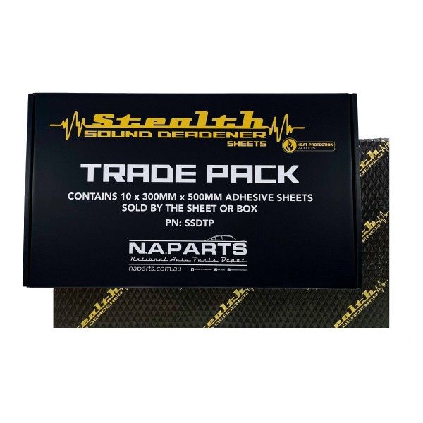 HPP Stealth Sound Deadener 10pk - Trade Pack HPP Stealth Sound Deadener 10pk - Trade Pack