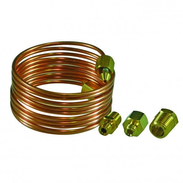 Oil Line Kit - Copper Tube with Brass Fittings