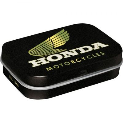 MintBox: Honda MC Motorcycles Gold Size:4x6 x1.6cm sugar free mints 34gm MintBox: Honda MC Motorcycles Gold Size:4x6 x1.6cm sugar free mints 34gm