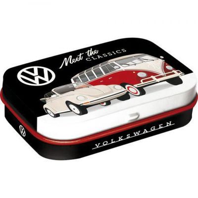 MintBox: VW Meet The Classics Size:4x6 x1.6cm sugar free mints 34gm