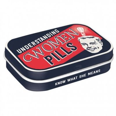 MintBox: Understanding Women Pills Size:4x6 x1.6cm sugar free mints 34gm MintBox: Understanding Women Pills Size:4x6 x1.6cm sugar free mints 34gm