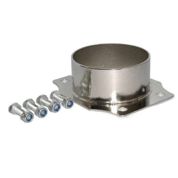 Chrome Metal Air Filter Adaptor To Suit Nissan/Toyota