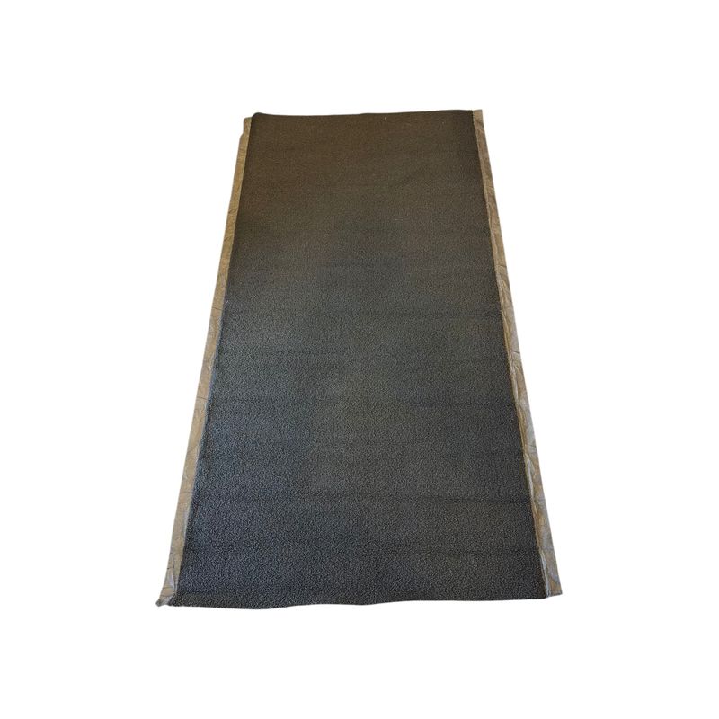 2 X 1 CARPET MATERIAL IN BLACK CLASSIC LOOP