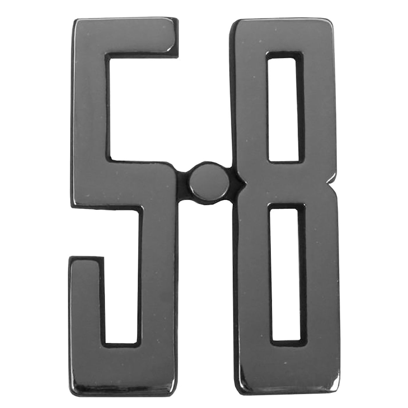 "5.8" Chrome Fender Badge for FORD XC Excluding GS Cobra