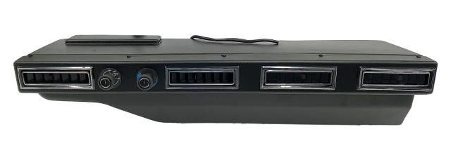 VINTAGE AIR - SLIMLINE UNDER DASH SYSTEM EVAPORATOR WITH CHROME TRIM LOUVERS - COOL ONLY