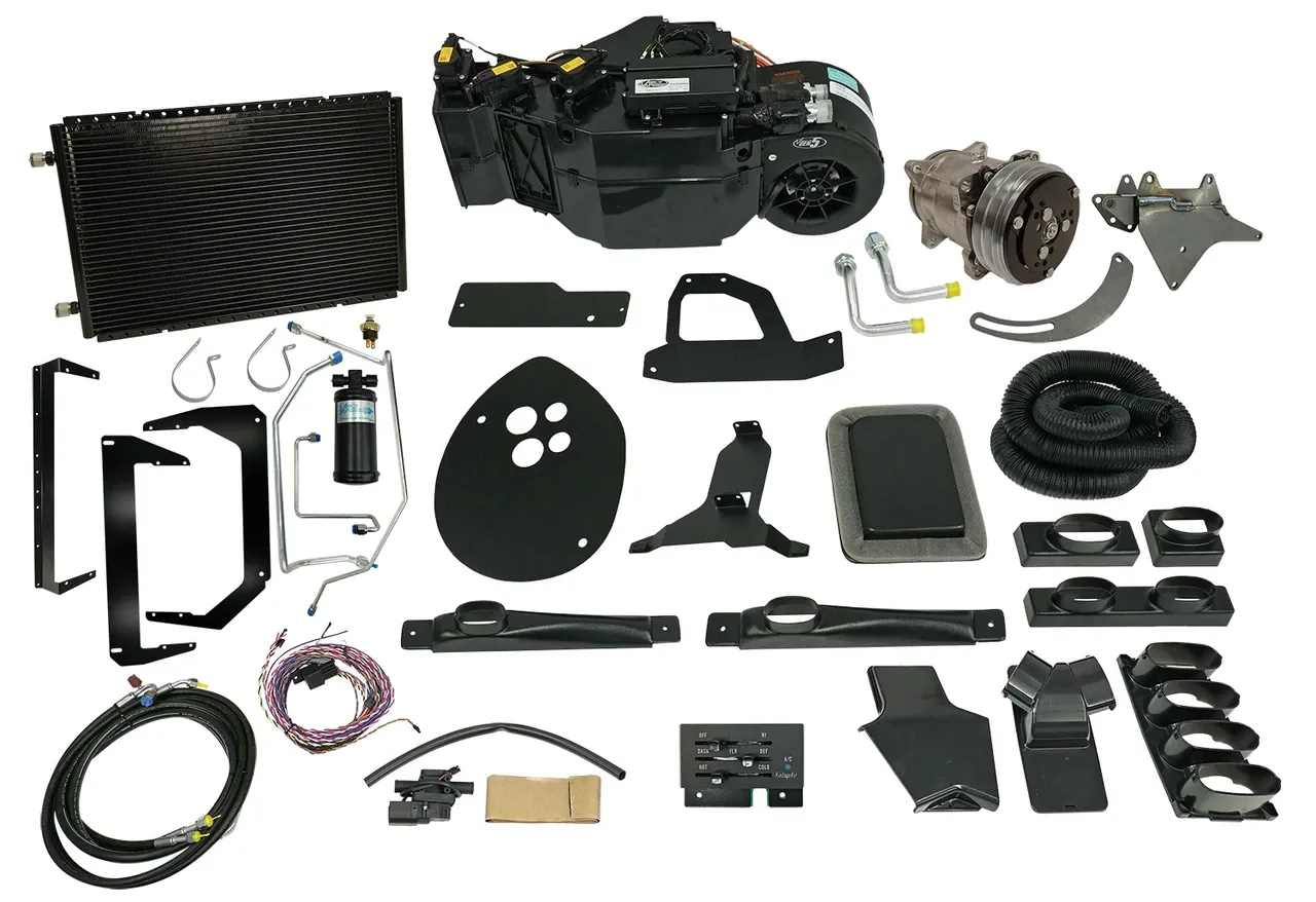 1970-1974 Plymouth Barracuda/Dodge Challenger with Factory Air GEN 5 SureFit Complete Kit Rallye Gauges - 974550
