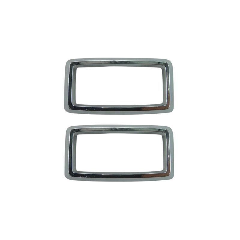 Chrome Interior Door Handle Surround Pair for FORD FALCON XA XB ZF ZG GT