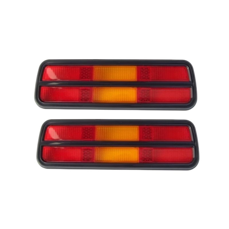 Tail Light Lens & Indicator Black Pair for FORD XB XC COUPE Tail Light Lens & Indicator Black Pair for FORD XB XC COUPE