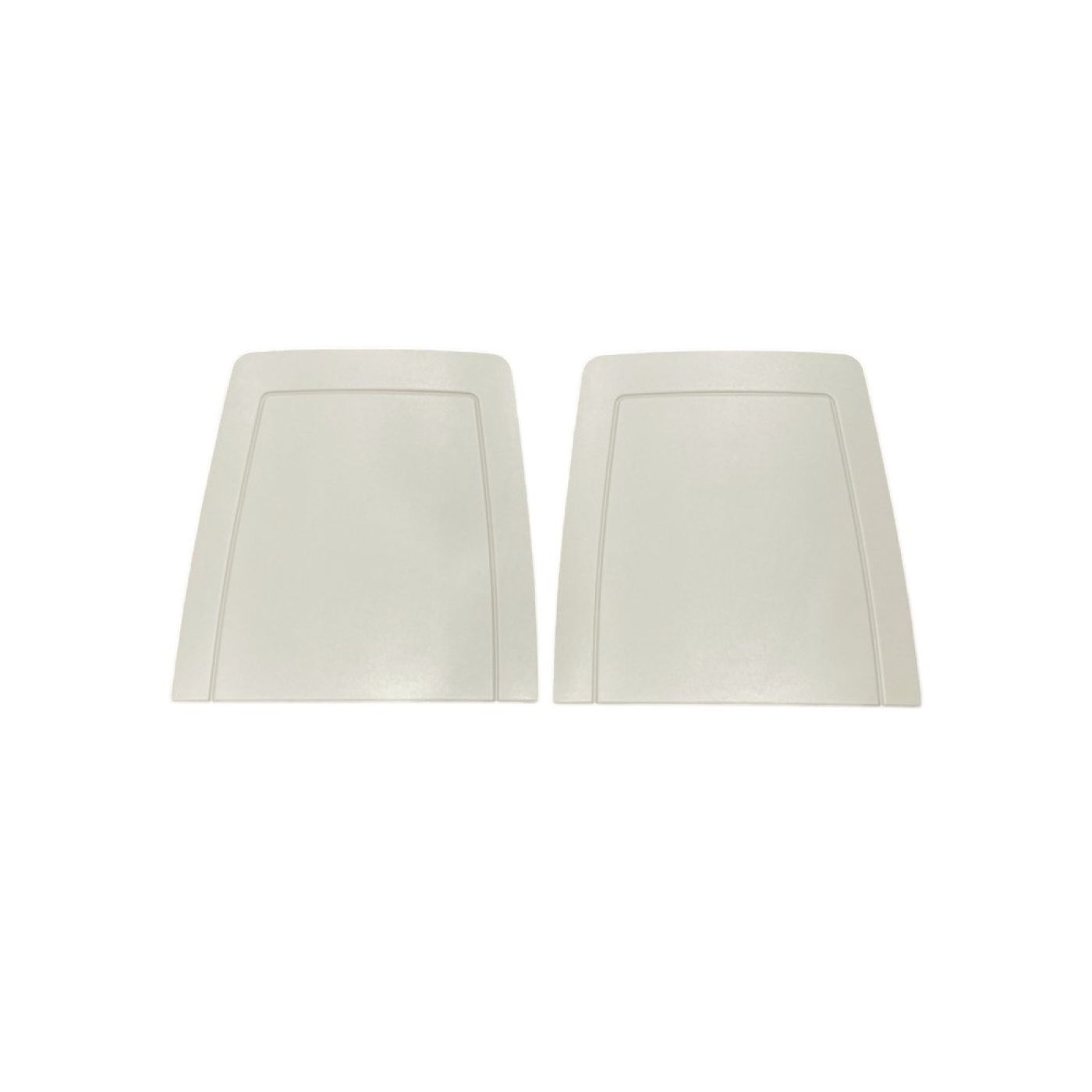 White Bucket Seat Back Panels for FORD XA XB White Bucket Seat Back Panels for FORD XA XB