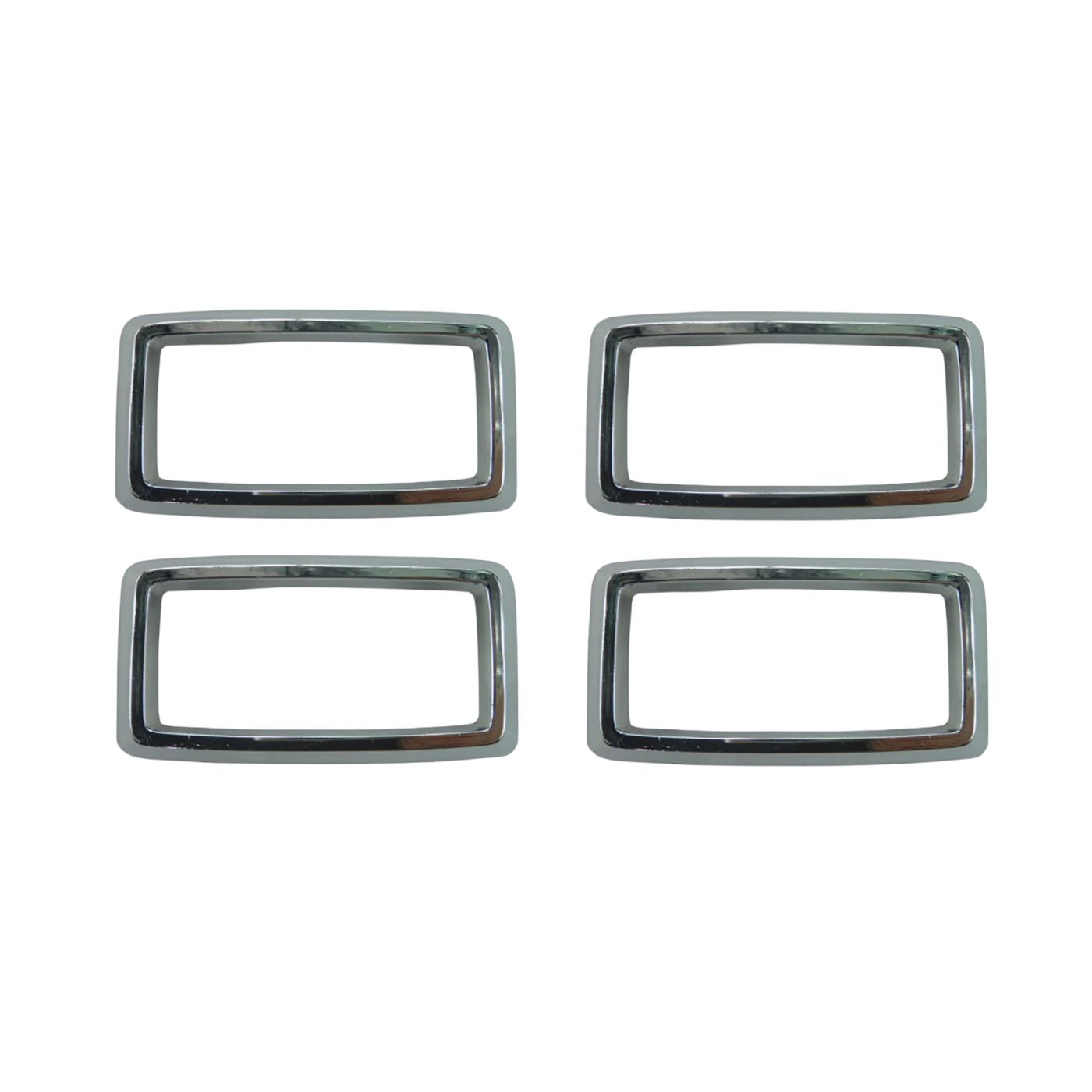 Chrome Interior Door Handle Surrounds 4pc for FORD FALCON XA XB ZF ZG GT Chrome Interior Door Handle Surrounds 4pc for FORD FALCON XA XB ZF ZG GT