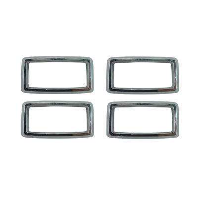 Chrome Interior Door Handle Surrounds 4pc for FORD FALCON XA XB ZF ZG GT Chrome Interior Door Handle Surrounds 4pc for FORD FALCON XA XB ZF ZG GT