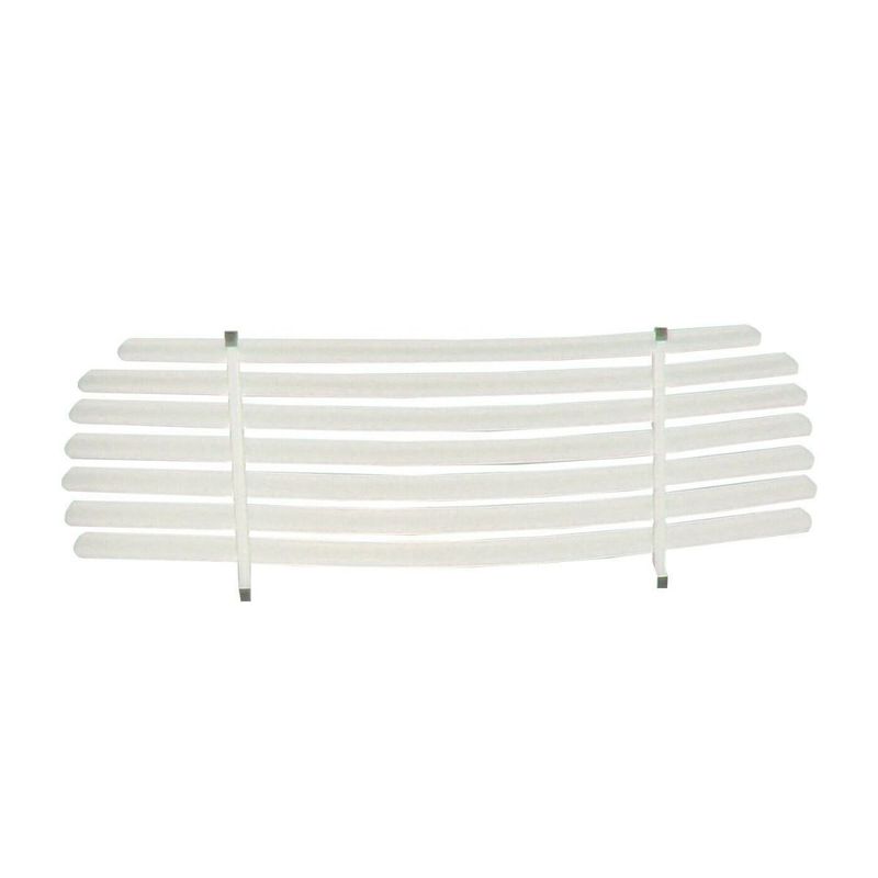 WHITE VENETIAN BLIND AUTO SHADE FOR CHRYSLER ROYAL 1957 - 1963