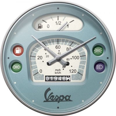 Wall Clock Vespa Speedo - 30cm Wall Clock Vespa Speedo - 30cm