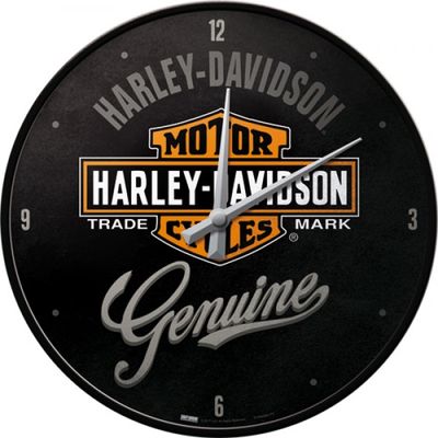 Wall Clock Genuine Harley Davidson - 30cm Wall Clock Genuine Harley Davidson - 30cm