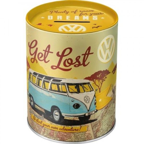 Money Box Oil Can - VW Get Lost
