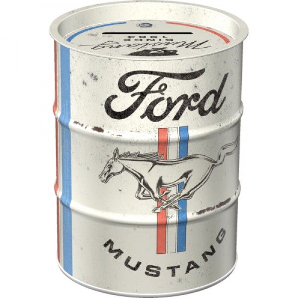 Money Box Oil Can - Ford Mustang