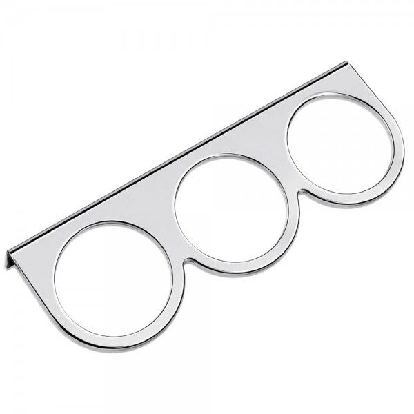 Speco Meter 2-5/8 Speco Meter 2-5/8" Triple Gauge Mounting Panel - Chrome
