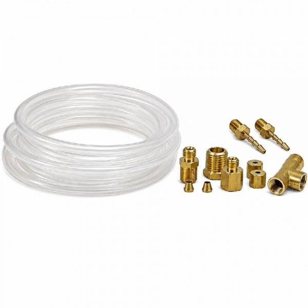 Automotive Boost Gauge Fitting Kit with Nylon Hose