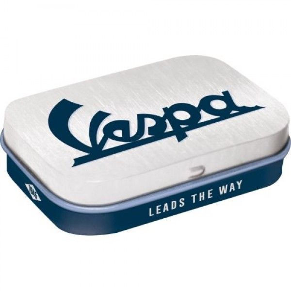 MintBox: Vespa Logo Size:4x6 x1.6cm sugar free mints 34gm MintBox: Vespa Logo Size:4x6 x1.6cm sugar free mints 34gm