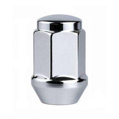 Chrome Steel Wheel Bulge Nut - Single - 12mm x 1.5 Thread Chrome Steel Wheel Bulge Nut - Single - 12mm x 1.5 Thread