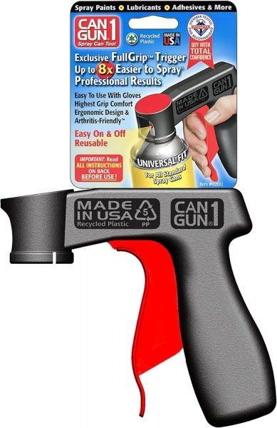 CanGun1 Re-Usable Trigger for Spray Paint Cans CanGun1 Re-Usable Trigger for Spray Paint Cans