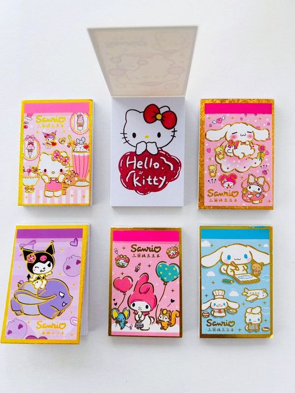 LIBRO DE 24 PEGATINAS SANRIO - KAWAII LIBRO DE 24 PEGATINAS SANRIO - KAWAII