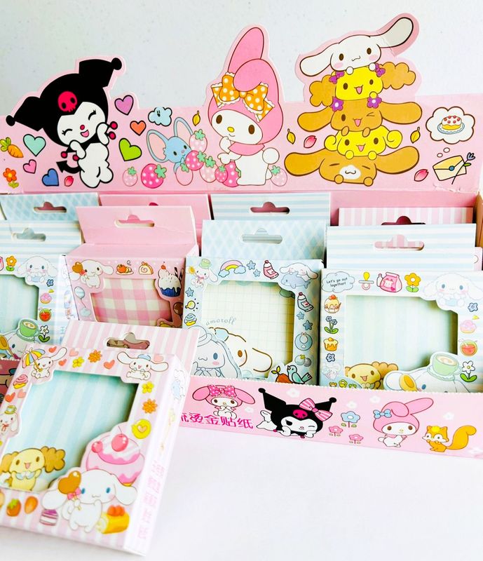 BLOC DE NOTAS SANRIO - PAPELERIA KAWAII SANRIO
