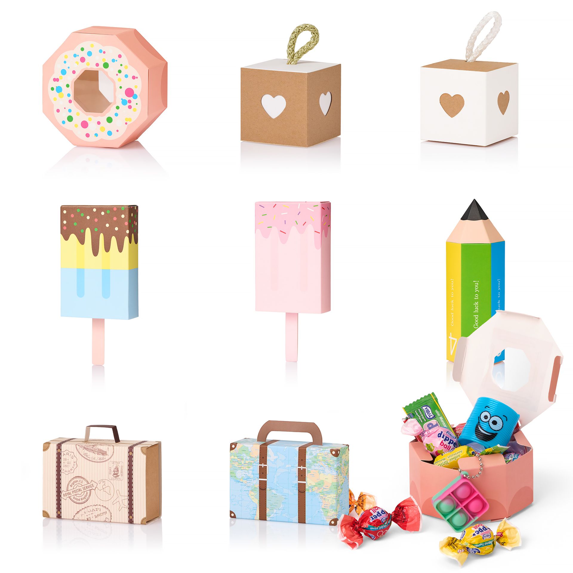 CAJAS CARTON SOUVENIR - PERSONALIZADAS