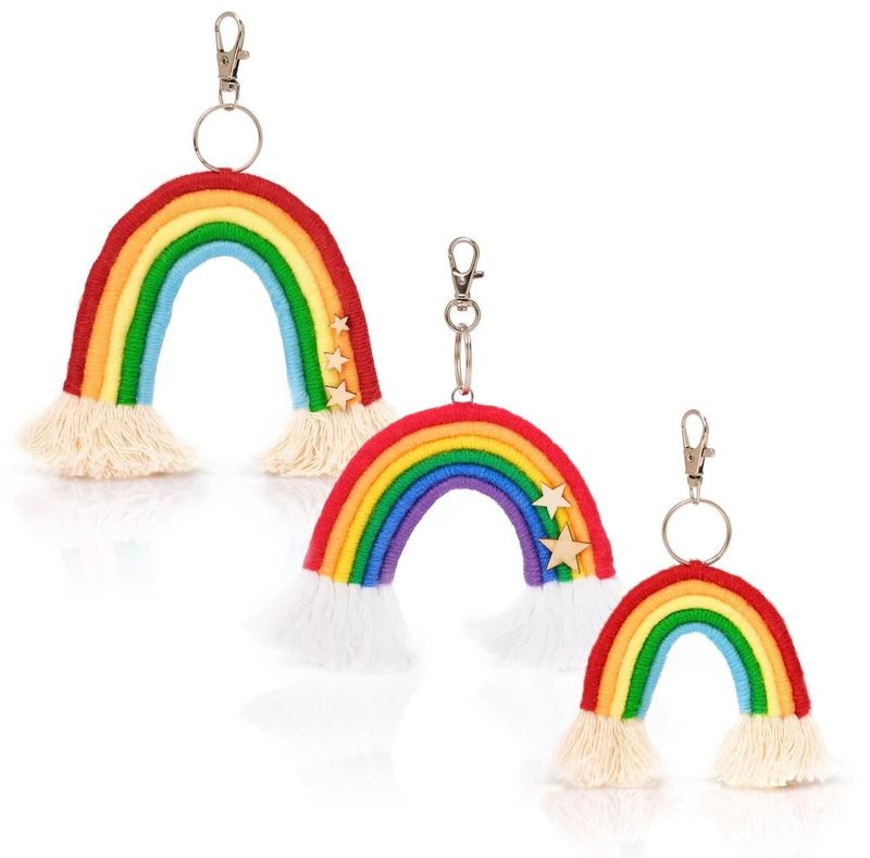 ARCOIRIS COLGANTES - HECHOS A MANO - ARTESANALES