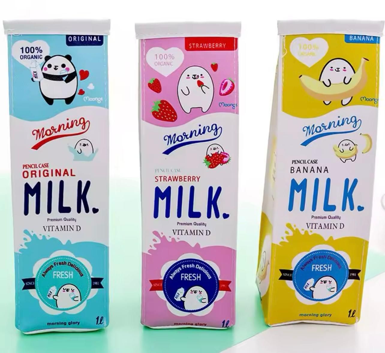 ESTUCHES CUERO - CARTON DE LECHE