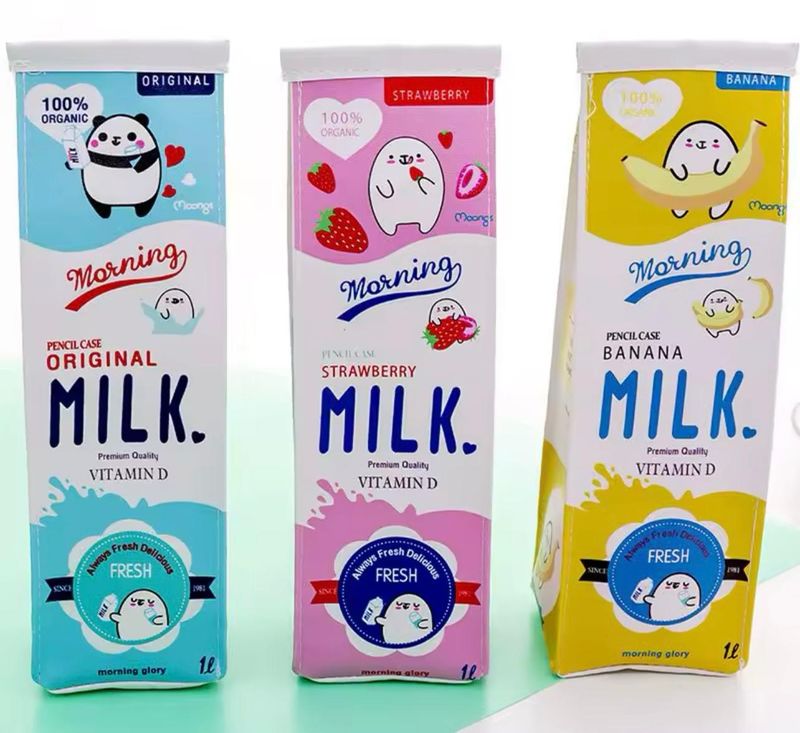 ESTUCHES CUERO - CARTON DE LECHE