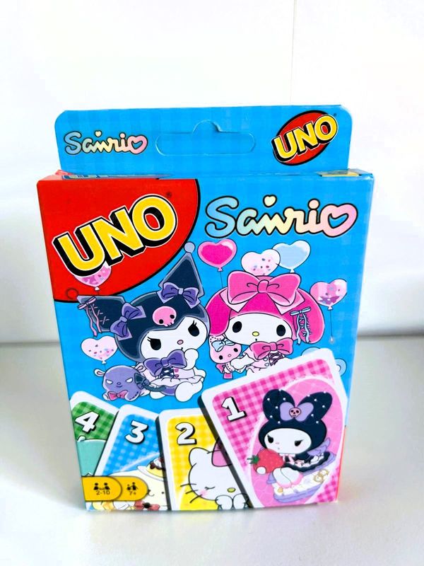 JUEGO DE CARTAS UNO HELLO KITTY & SANRIO