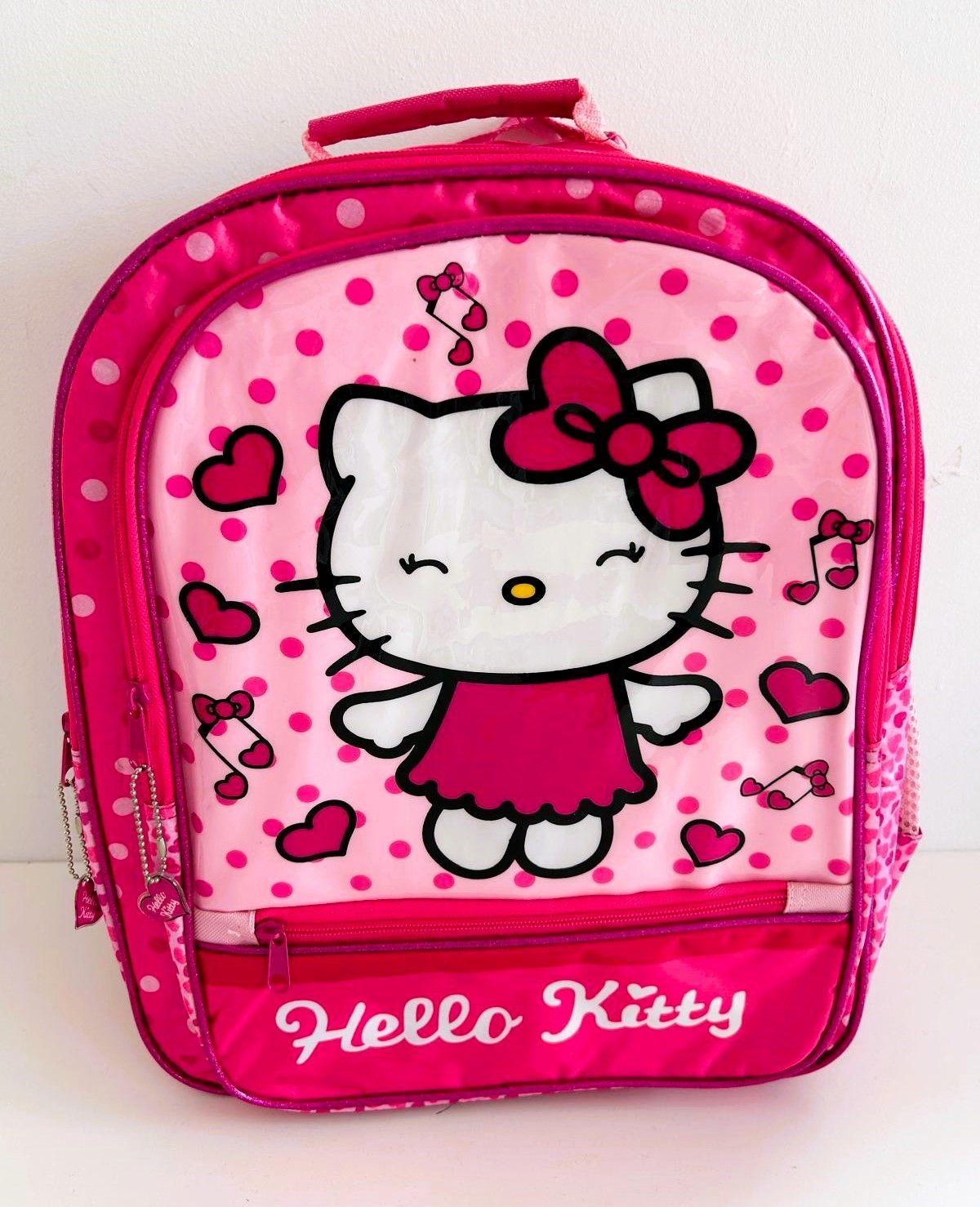 MOCHILA HELLO KITTY 3 COMPARTIMENTOS
