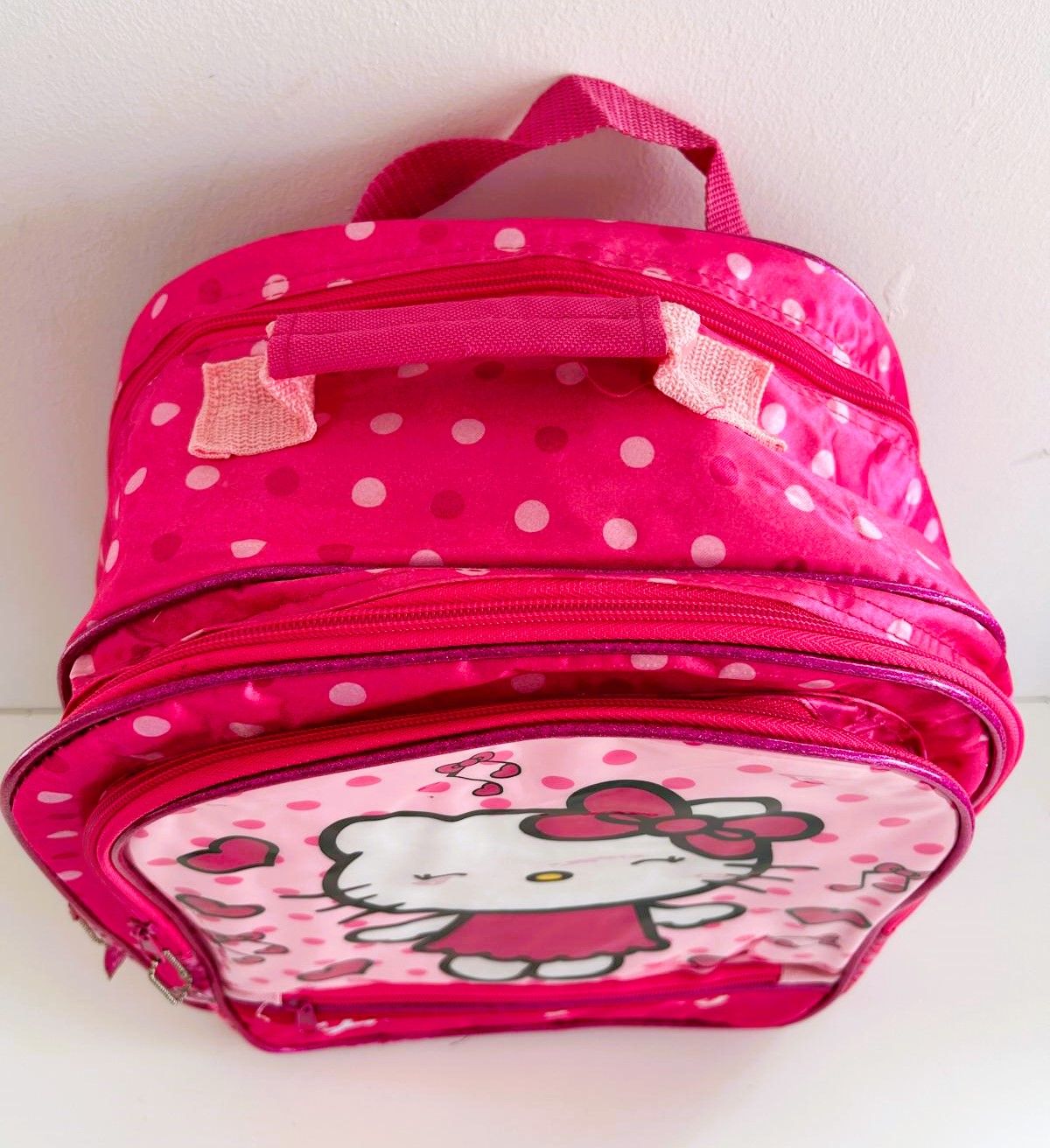 MOCHILA HELLO KITTY 3 COMPARTIMENTOS