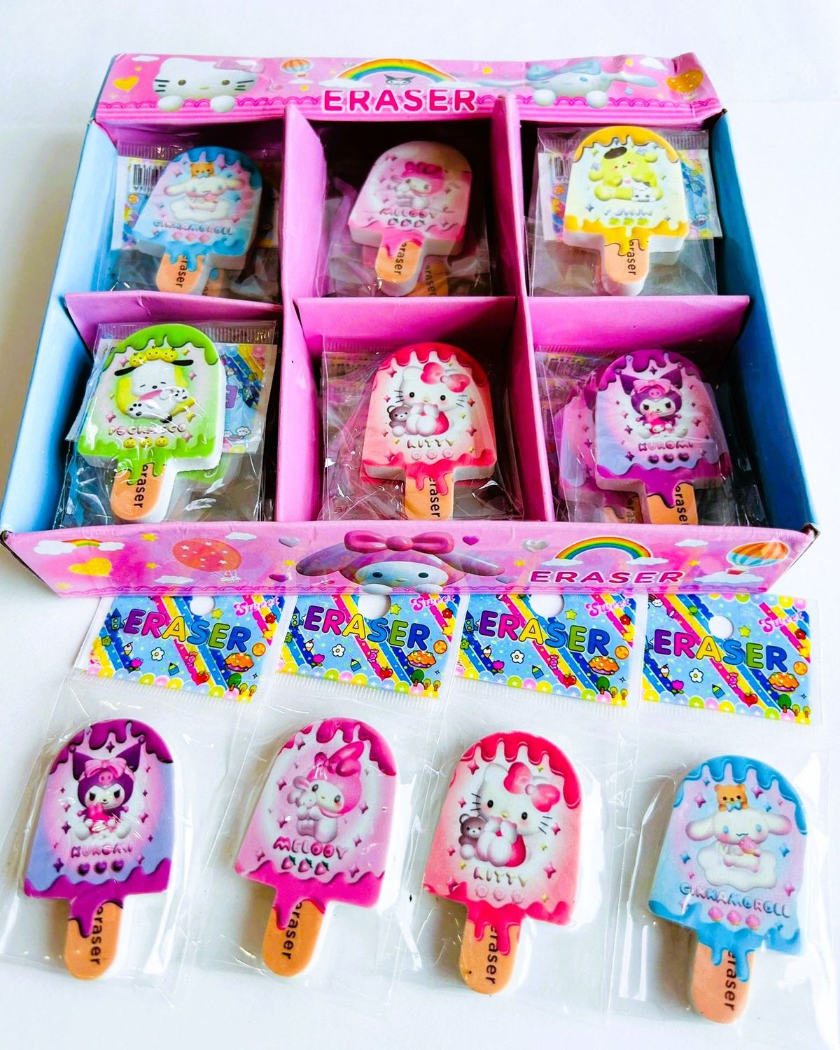 GOMA HELADO SANRIO - PAPELERIA KAWAII