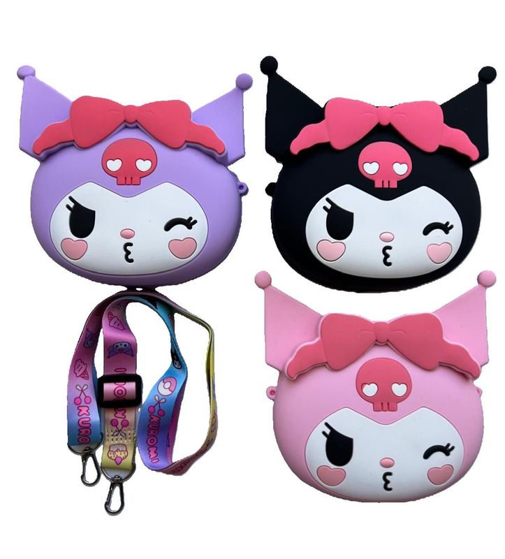 BOLSITO DE SILICONA KUROMI - MY MELODY