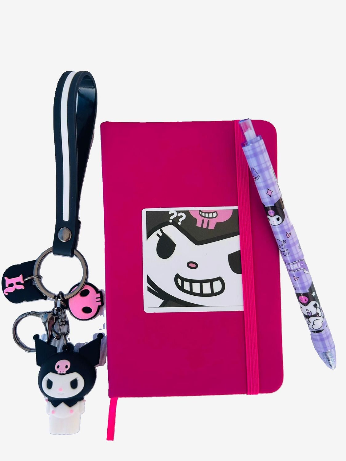 SET LIBRETA - BOLIGRAFO - LLAVERO SANRIO