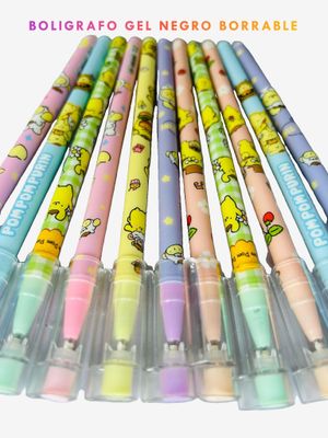 BOLIGRAFO GEL BORRABLE TINTA NEGRA - SANRIO - KAWAII