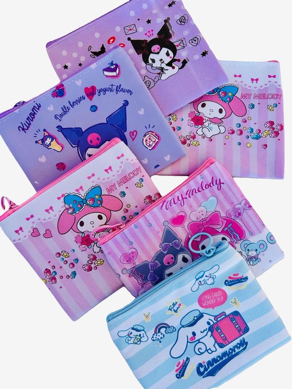 MONEDERO SANRIO CON CREMALLERA - KAWAII