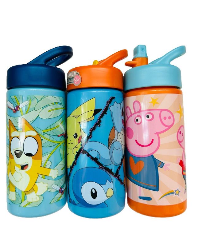 BOTELLA INFANTIL ANTIDERRAME - 500 ML