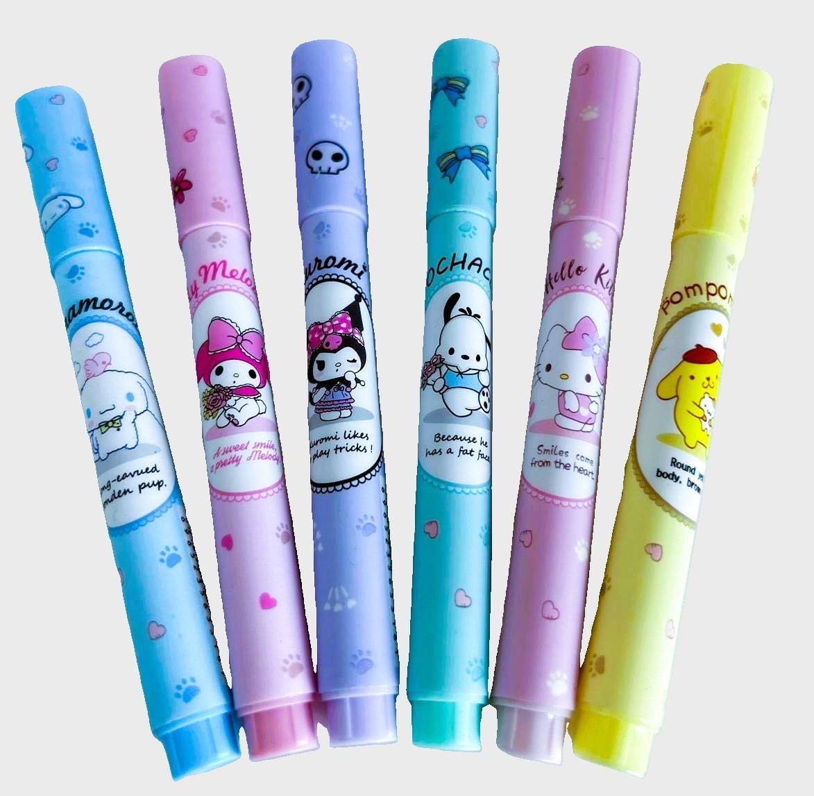 RESALTADORES PASTEL SANRIO