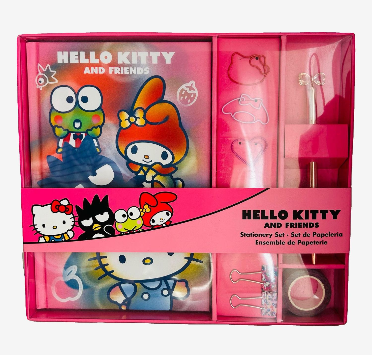 SET DE PAPELERIA SANRIO - HELLO KITTY AND FRIENDS