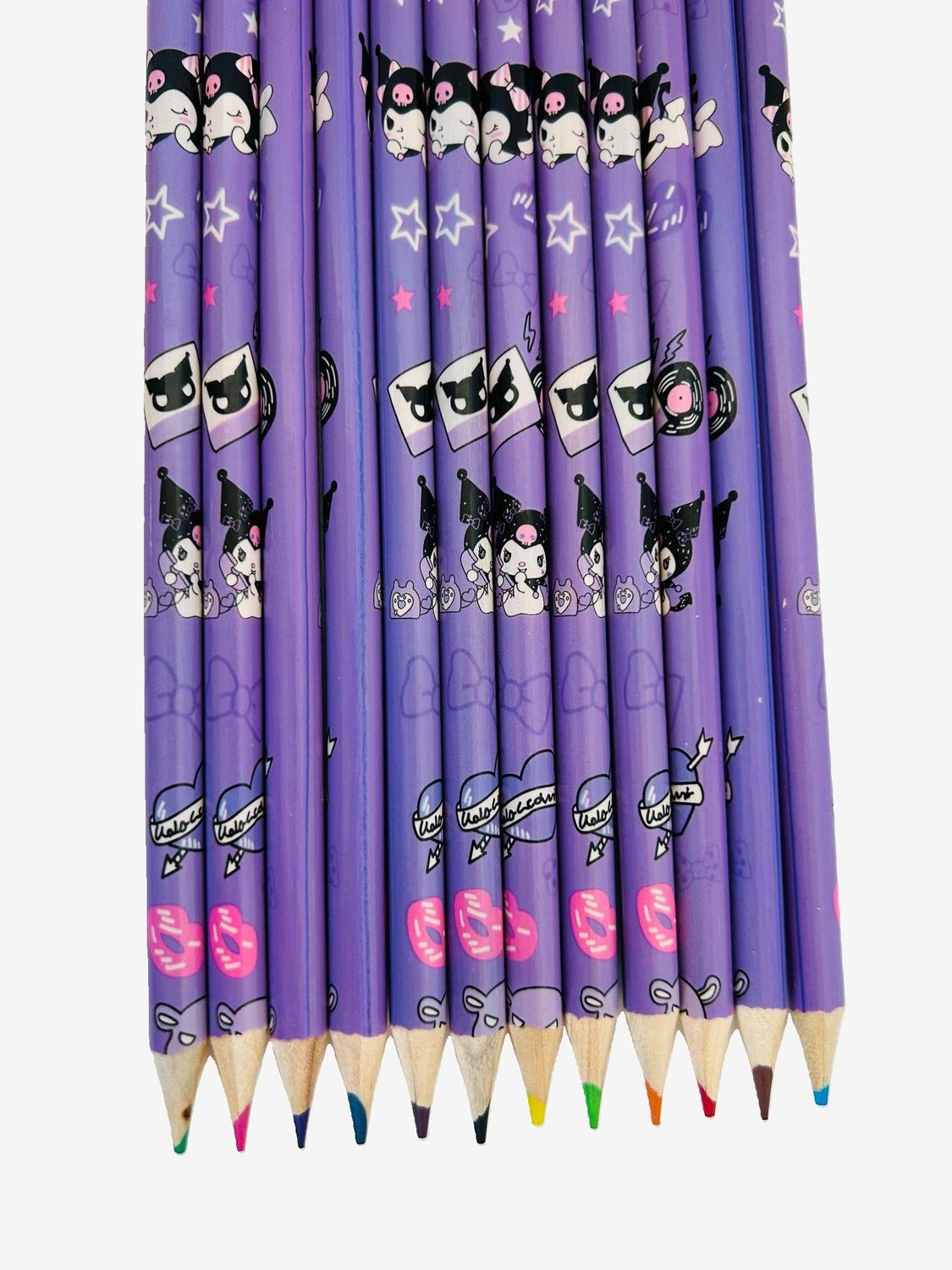 LAPICES COLORES KUROMI - 12 COLORES