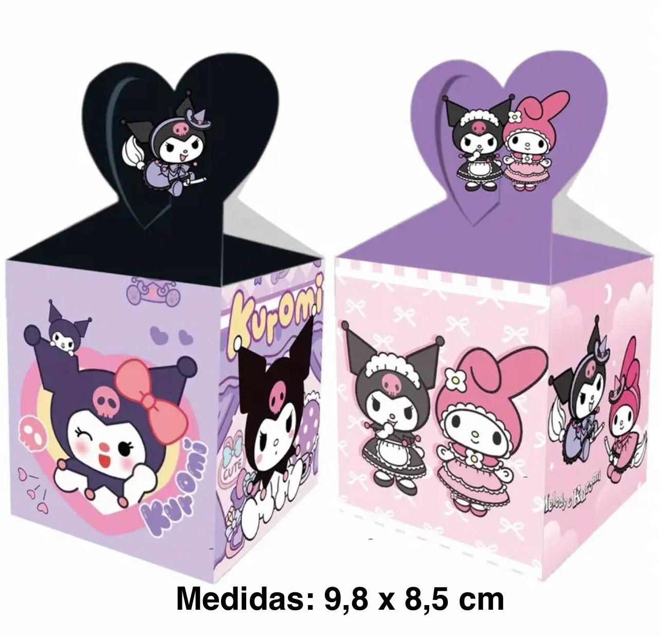 CAJA CUMPLEAÑOS/SOUVENIR FIESTA - SANRIO