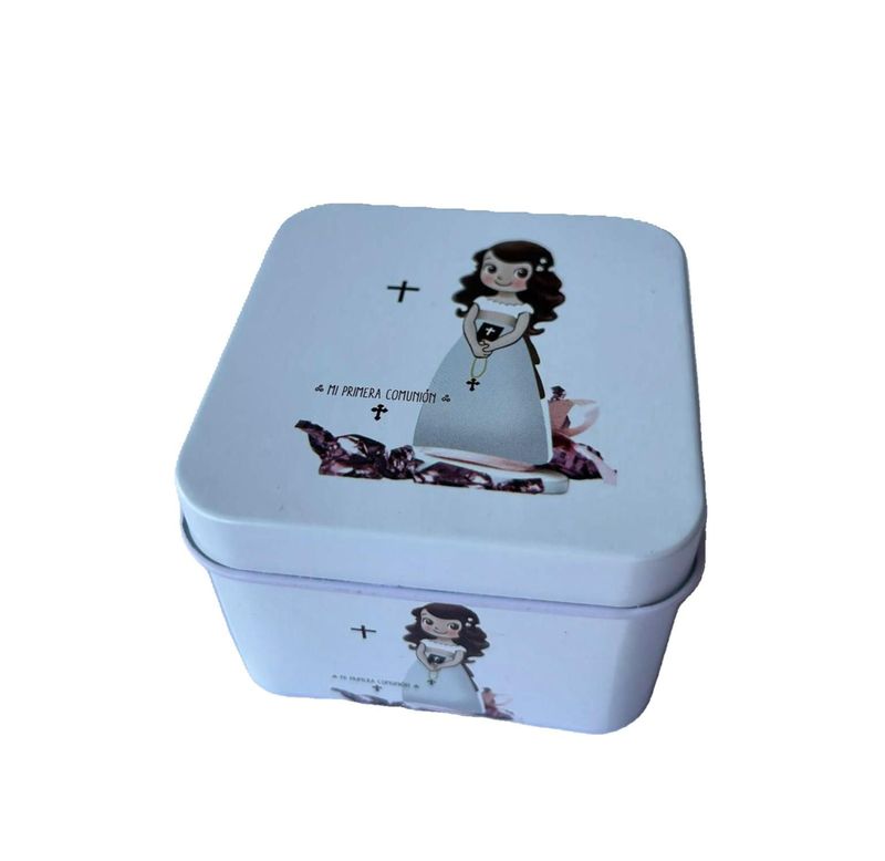 CAJAS LATA - SOUVENIR COMUNION