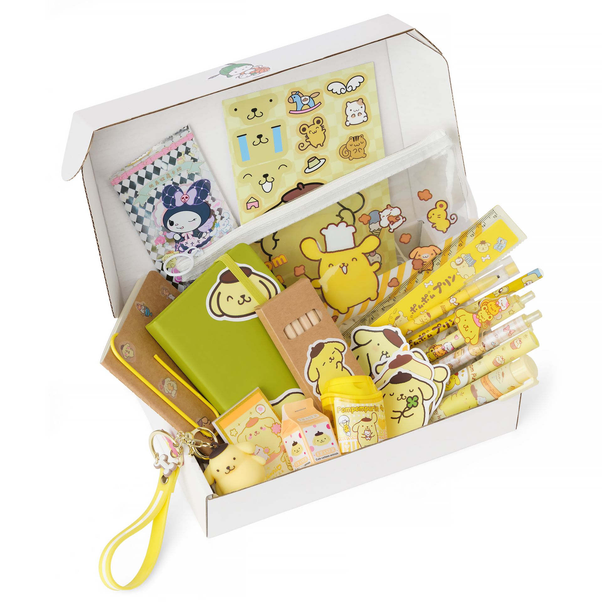 CAJA SORPRESA POMPOMPURIN - REGALO KAWAII - SANRIO