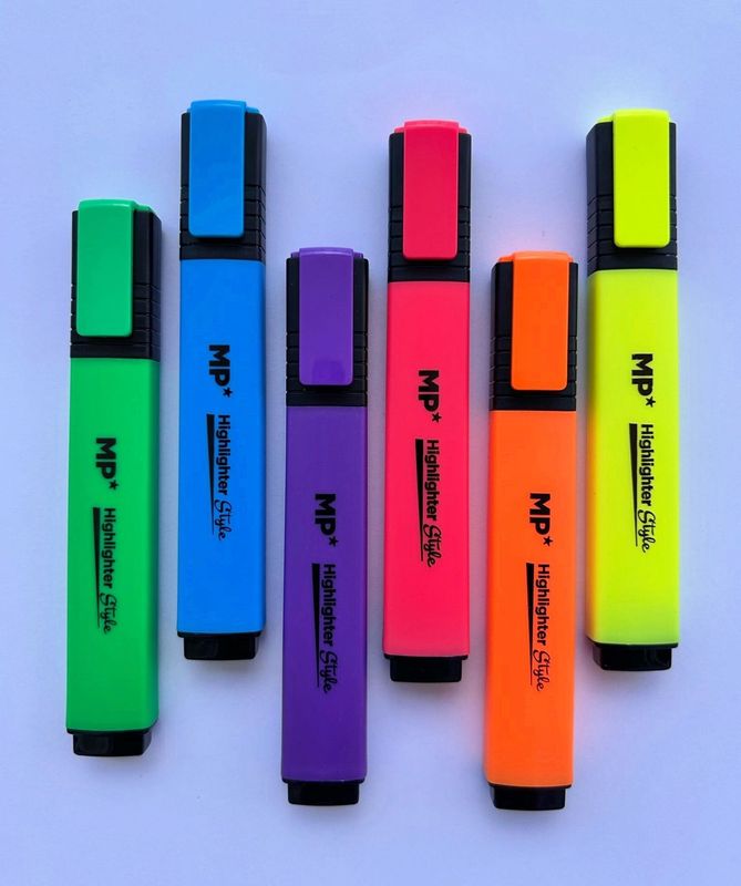 SUBRAYADORES COLORES FLUOR