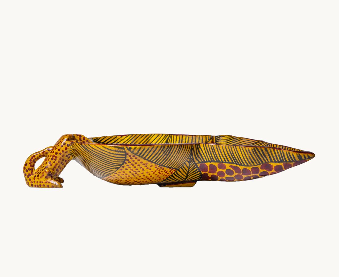 African Giraffe Neck Bowl