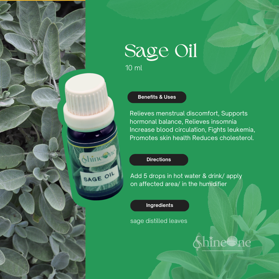 Sage Oil 10 ml