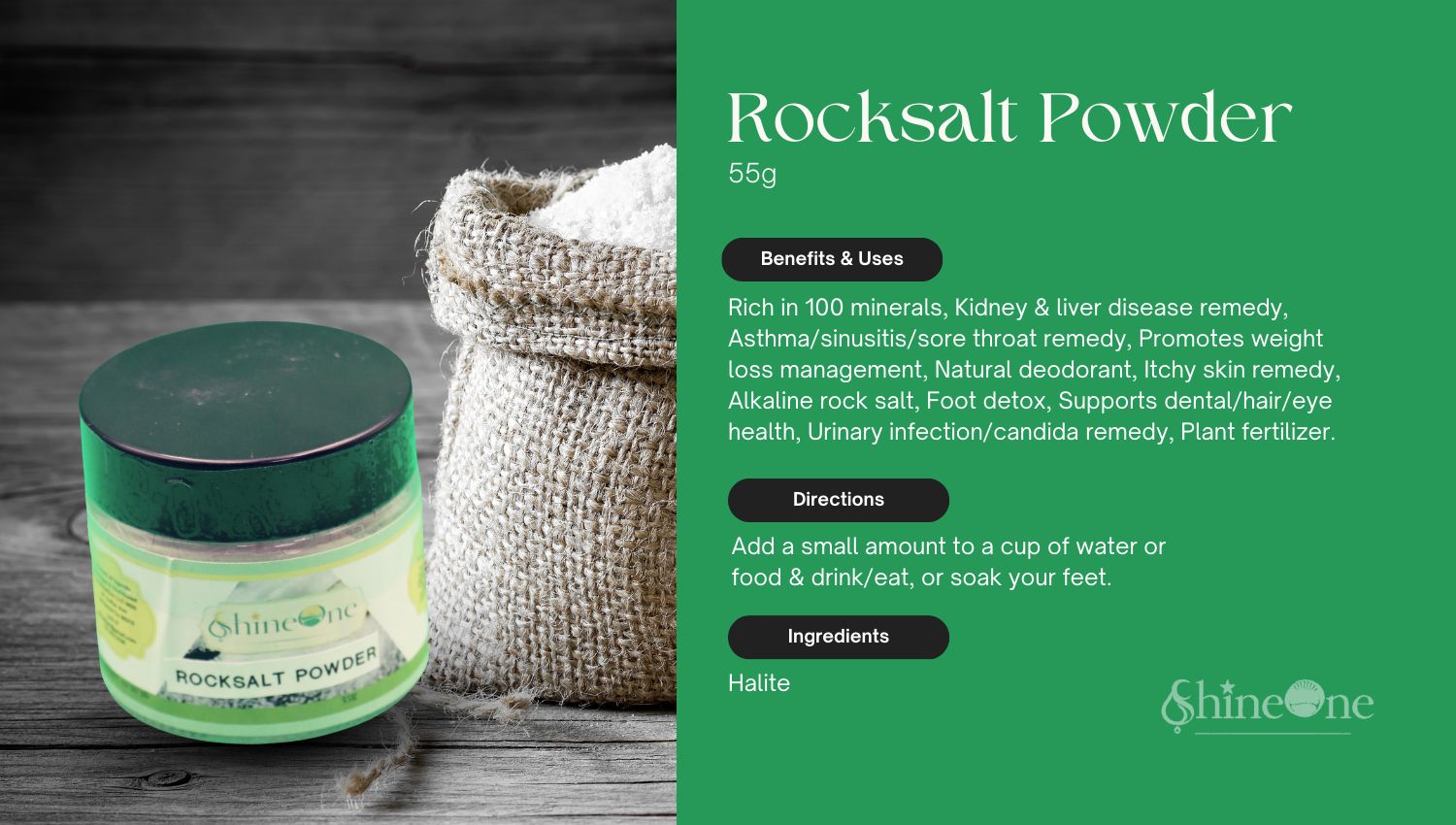 Rocksalt Powder